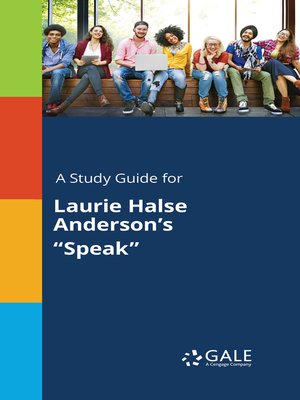 cover image of A Study Guide for Laurie Halse Anderson's "Speak"
